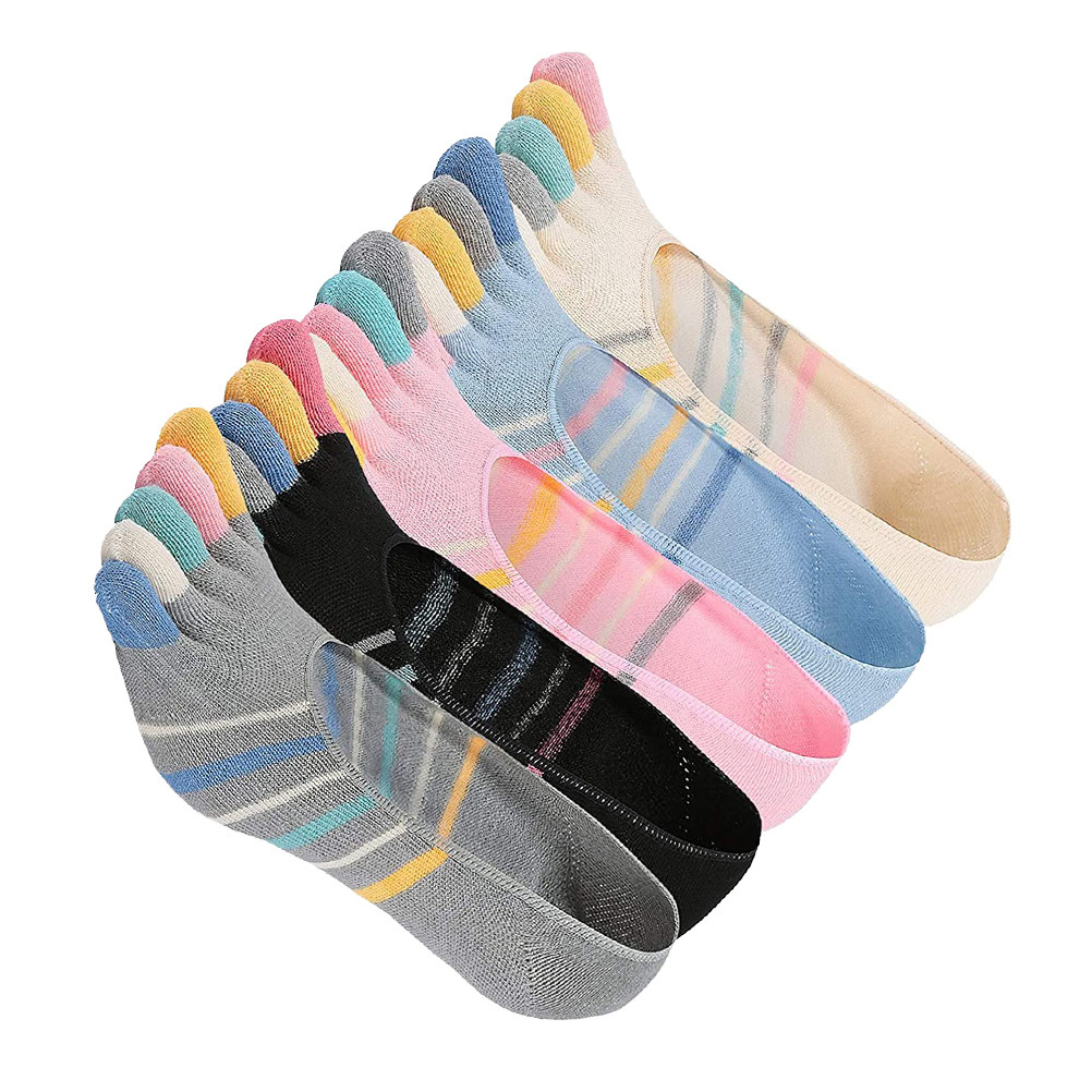 5Pairs Yoga Toe Socks Women Lo – Invisibility Sock Loafer Bewertung und Preis