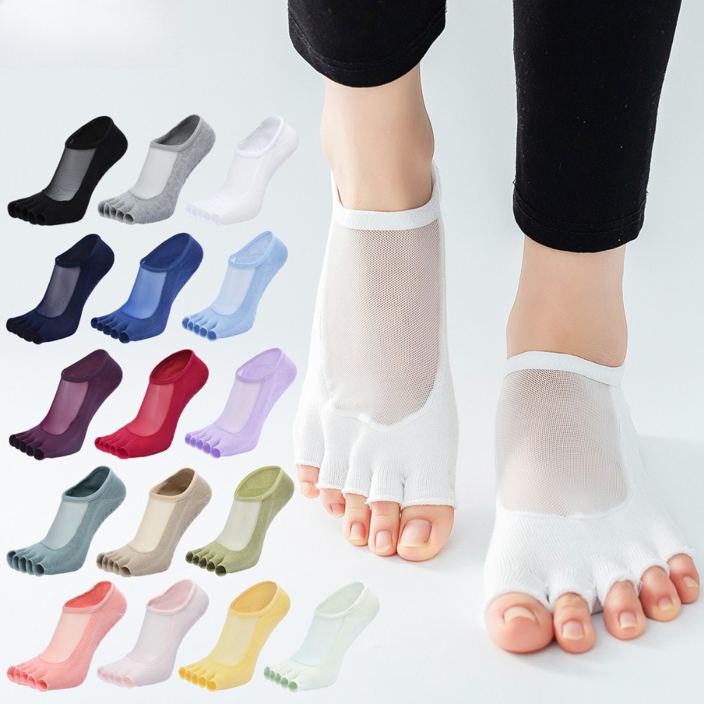 Mesh Split Toe Half Finger Yog – Toe Sock Split Bewertung und Preis