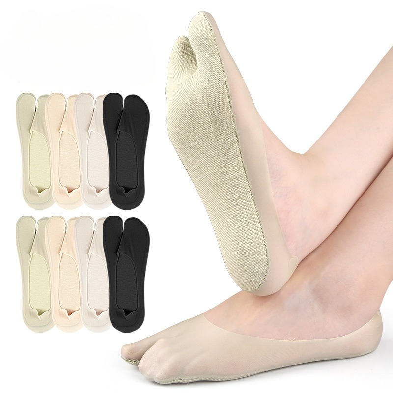 A pair of summer thin ice silk – Toe Sock Split Bewertung und Preis