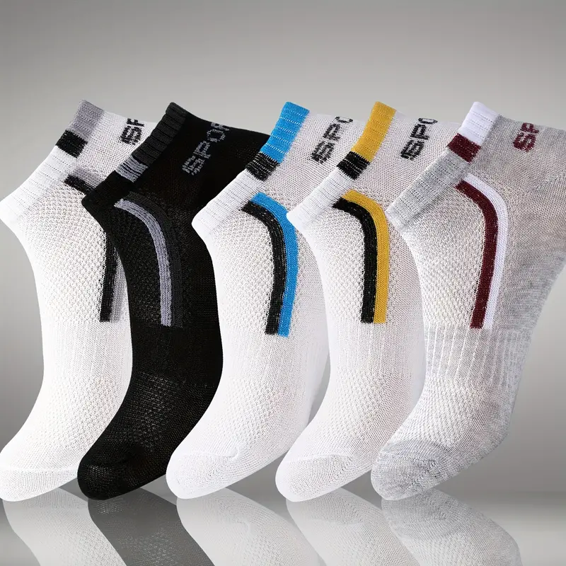 30Pairs Men's Color-block Mesh – Ankle Sock Low Cut Bewertung und Preis