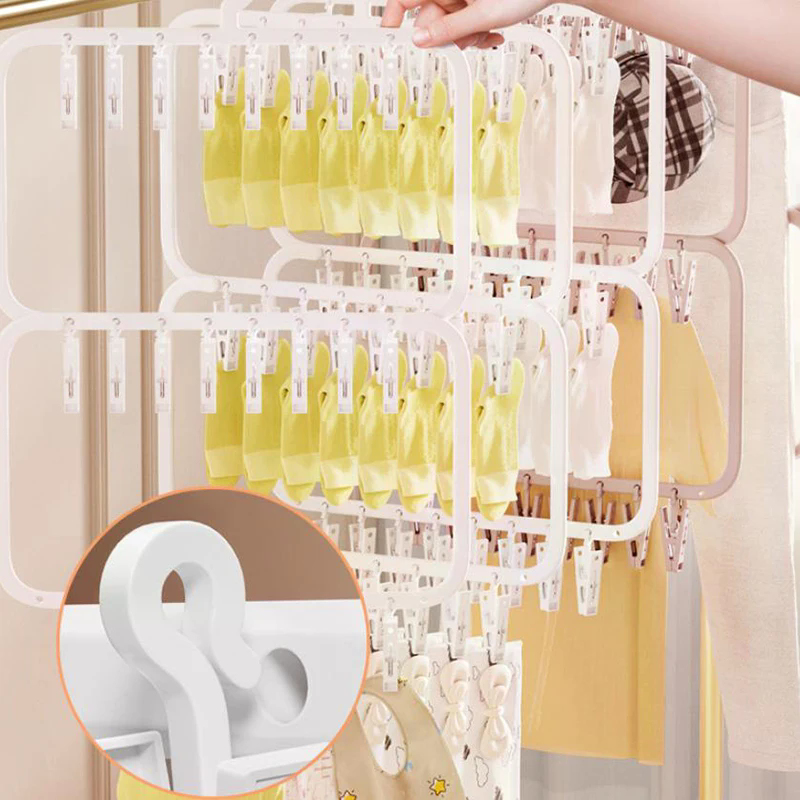 Multi-clip Sock Drying Rack Mu – Sock Organizer Tray Bewertung und Preis