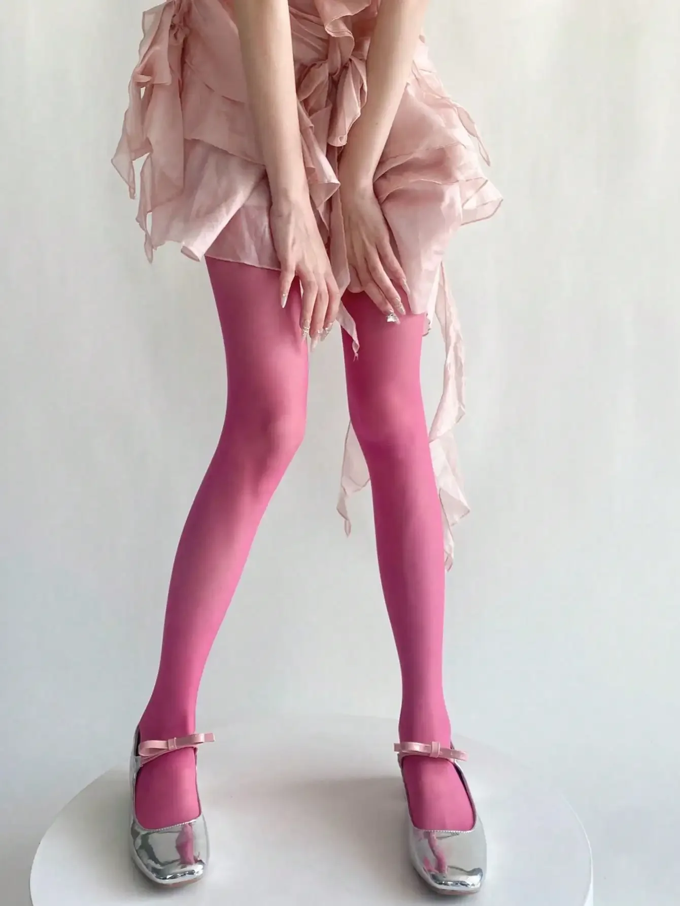 1 Pair Women's Shimmery Aurora – Tights Pantyhose Sheer Bewertung und Preis