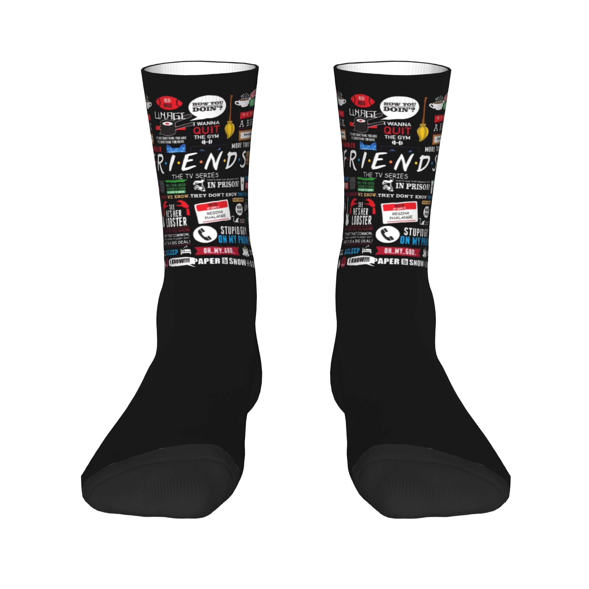 Custom Cute Funny TV Show Frie – No Show Sock Women Bewertung und Preis