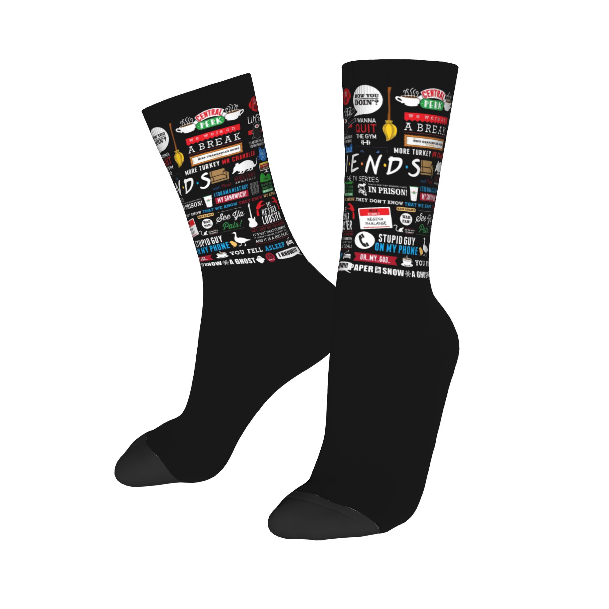 Custom Cute Funny TV Show Frie – No Show Sock Women Bewertung und Preis