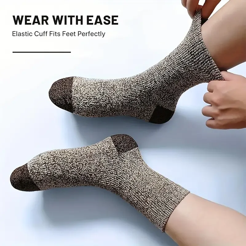5 Pairs Merino Wool Socks for  – Wool Hiking Sock Bewertung und Preis
