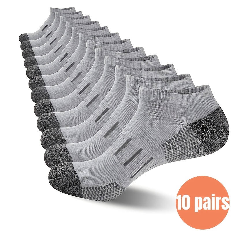 10 Pairs Men's Ankle Socks Hee – Ankle Sock Low Cut Bewertung und Preis