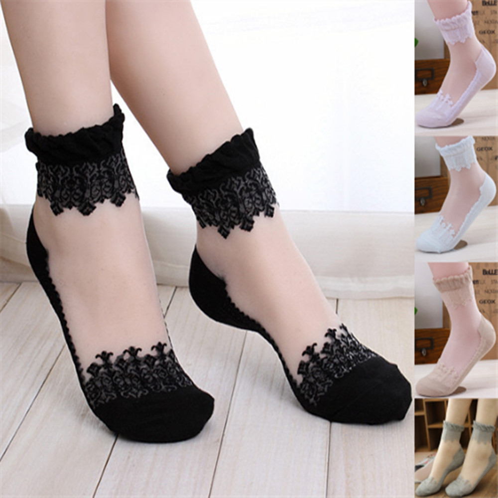 Woman Lace short sock thin soc – Invisibility Sock Loafer Bewertung und Preis