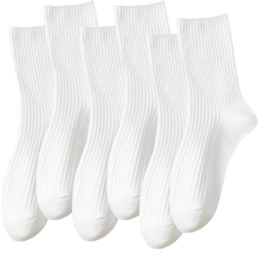 DOKUTOKU Womens Crew Socks Siz – Cotton Crew Sock Pack Bewertung und Preis