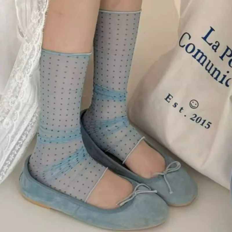 2026 Fashion Polka Dot Lace So – Silk Sock Bamboo Bewertung und Preis
