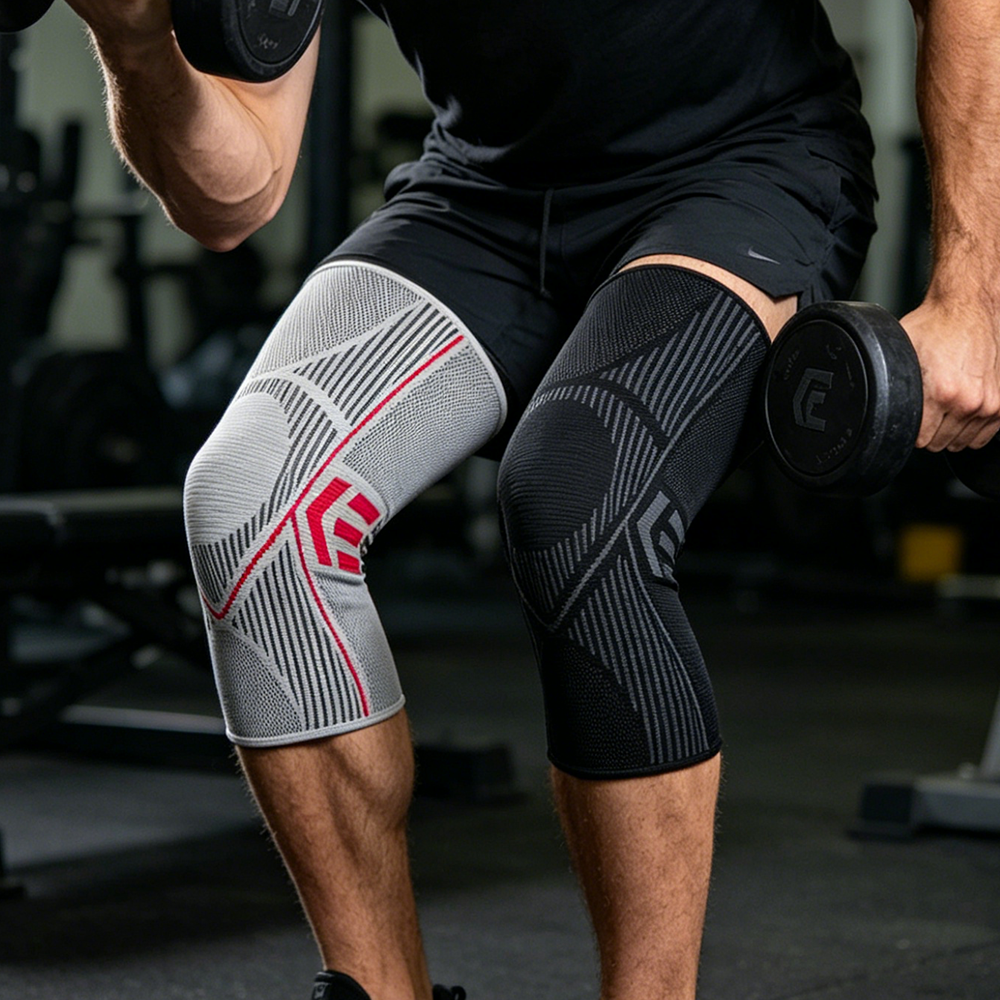 Anti Slip Silicone Knee Brace, – Compression Sleeve Calf Bewertung und Preis